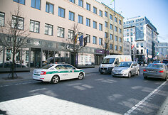 Vilniaus centre policija rūpinosi eismo saugumu