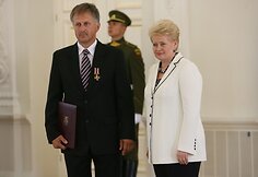 Apdovanojamas Rolandas Žalgevičius