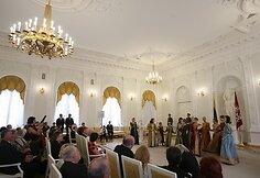 Apdovanojimų akimirka