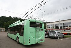 Baltarusijoje pagamintas troleibusas atiduotas įvertinti vilniečiams
