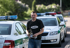 Gegužės 22 d. rytinis policijos reidas Vilniuje