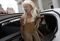 Lady Gagos nustebino Vilniaus gyventojus ir svečius