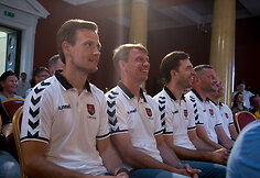 Lietuvos futbolo rinktinės pristatymas prie&scaron; naują Pasaulio čempionato atrankos ciklą.