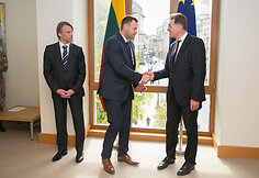 Algirdas Butkevičius ir Mindaugas Bilius