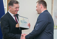 Algirdas Butkevičius ir Mindaugas Bilius