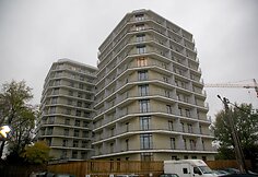 Vilniaus Kalvarijų gatvėje statomi daugiabučiai namai