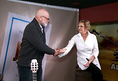 Rūta Vanagaitė ir Vladas Bagdonas