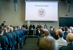 Konferencijos „Policija 2020“ akimirka
