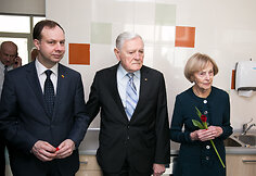 Aurelijus Veryga, Valdas Adamkus, Alma Adamkienė