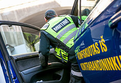 Muitinės departamente pristatytas muitinės mobiliųjų grupių automobilis