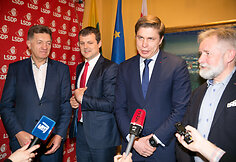Algirdas Butkevičius, Gintautas Paluckas, Mindaugas Sinkevičius, Algirdas Sysas