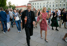 Andrius Mamontovas ir Liana Ruokytė-Jonsson