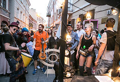 Renginio &bdquo;Burning Street&ldquo; akimirka