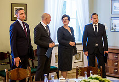 &Scaron;arūnas Rameikis, Saulius Urbanavičius, Edita Janu&scaron;ienė, Evaldas Pa&scaron;ilis