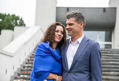 Žilvinas &Scaron;ilgalis ir Kristina Kir&scaron;ytė 