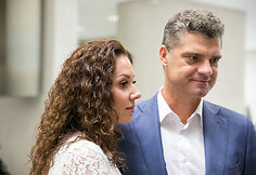 Žilvinas &Scaron;ilgalis ir Kristina Kir&scaron;ytė 