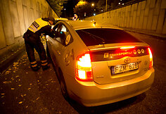 Naktinis policijos reidas