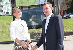 Žaneta Fomova ir Artūras Zuokas