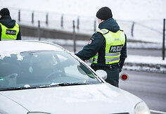 Rytinis kelių policijos reidas Vilniuje