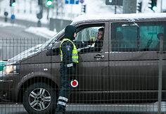 Rytinis kelių policijos reidas Vilniuje