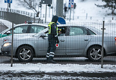 Rytinis kelių policijos reidas Vilniuje