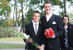 Mantas Stonkus su broliu