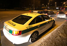 Naktinis kelių policijos reidas Vilniuje