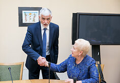 Bronius Markauskas ir Irena Degutienė