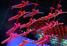  &bdquo;Cirque du Soleil&ldquo; pasirodymo Vilniuje akimirka