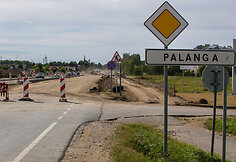Kelio remontas Palangoje