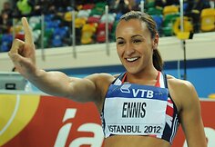 Jessica Ennis i&scaron;kovojo sidabrą