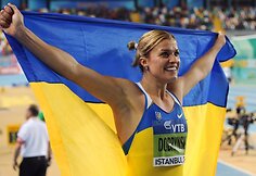 Pasaulio čempionė ir rekordininkė Natalija Dobrynska