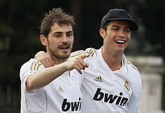 Ikeras Casillasas ir Cristiano Ronaldo