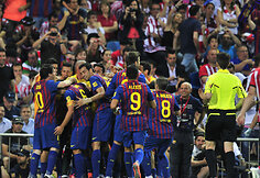 &bdquo;Barcelona&ldquo; futbolininkų triumfas