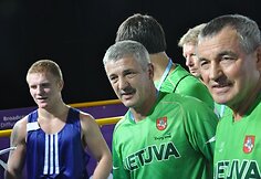 Varžybų akimirka