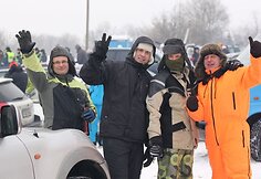Žiemos ralio akimirka