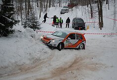 Žiemos ralio akimirka