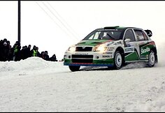 Žiemos ralio akimirka