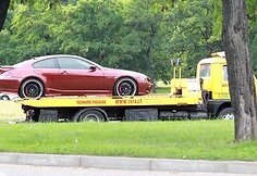„BMW M6“ išvežė techninė pagalba