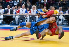 Sambo čempionato akimirka