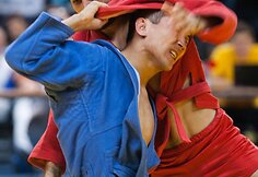 Sambo čempionato akimirka