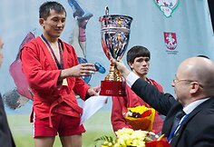 Sambo čempionato akimirka