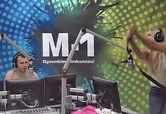 Gintas Vaičikauskas ir Skaiva Jasevičiūtė i&scaron;sirengė tiesioginio eterio metu