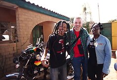 A.Mamontovo kelionės po Zambiją akimirka