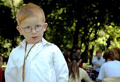 Raudonplaukių dienos akimirka