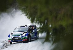 „Rally Sweden 2012“. „Shakedown“ sesija