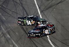 Avarijos &bdquo;Nascar&ldquo; lenktynių &bdquo;Daytona&ldquo; trasoje metu