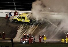 J.P.Montoya avarija &bdquo;Nascar&ldquo; varžybose