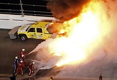 J.P.Montoya avarija &bdquo;Nascar&ldquo; varžybose