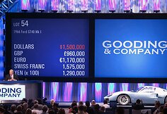 &bdquo;Gooding & Company&ldquo; aukcione parduoti automobiliai
